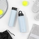 preview thumbnail 16 of 53, JoyJolt Vacuum Insulated Stainless Steel Water Bottle with Flip Lid & Sport Straw Lid - 32 oz