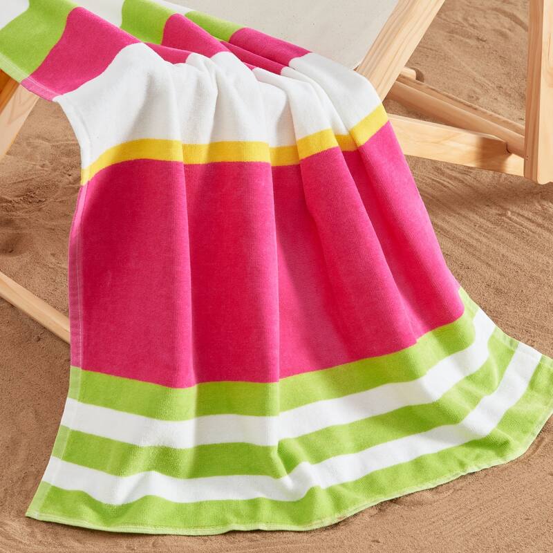 Linery & Co. Cotton Cabana Beach Towel