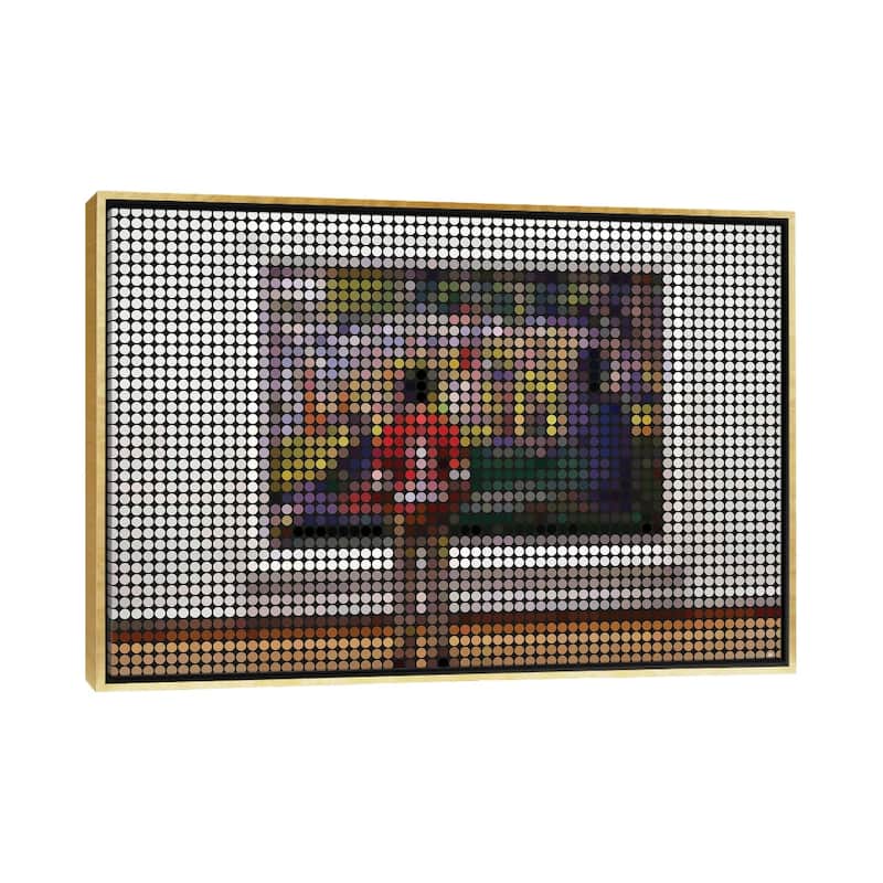 iCanvas "Cameron" by Yoni Alter Framed Canvas Print - Gold - 32x48