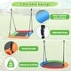 preview thumbnail 5 of 6, 6-in-1 Outdoor Backyard Kids Swing Set Playground Playset with Slide