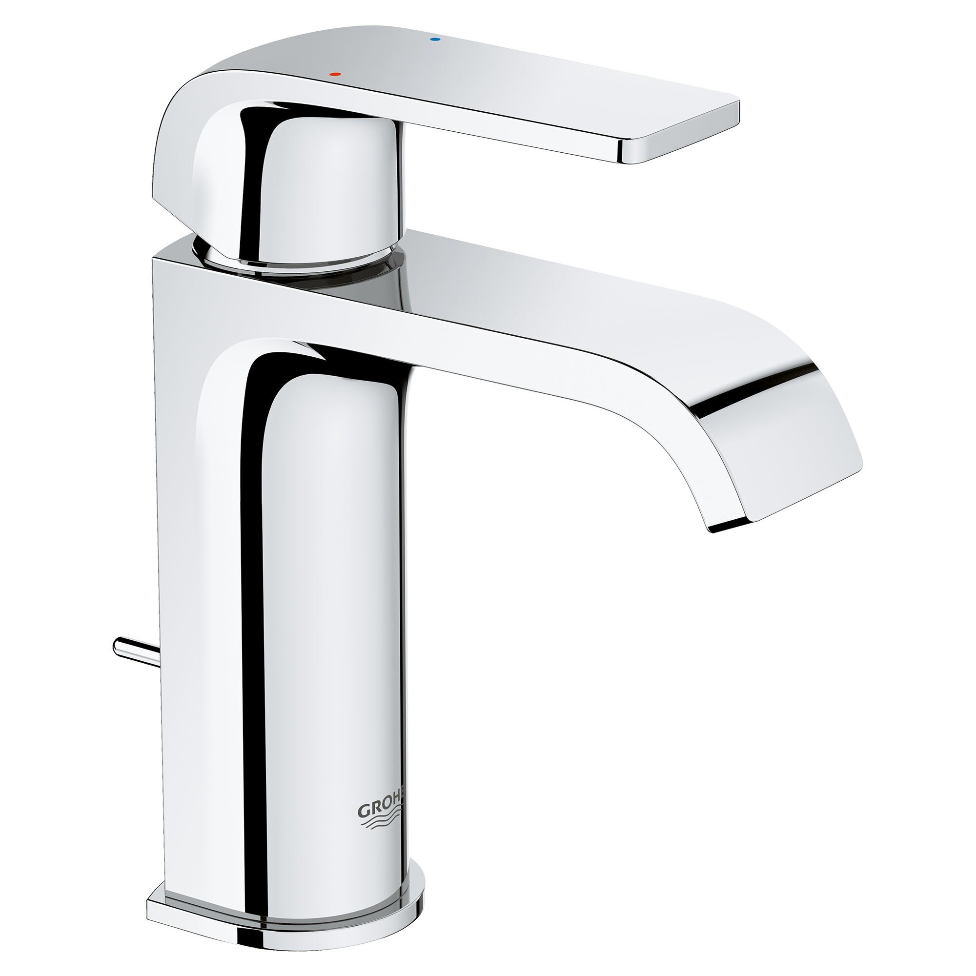 Shop Grohe 23 868 Defined 1 2 Gpm Single Hole Bathroom Faucet With Pop Up Overstock 28060139