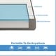 preview thumbnail 5 of 4, ONETAN,Folding Mattress, 3" & 4" Gel Memory Foam Portable Tri-fold Mattress