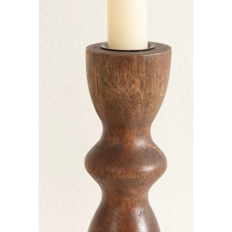 Kate and Laurel Pico Taper Candle Holder Set