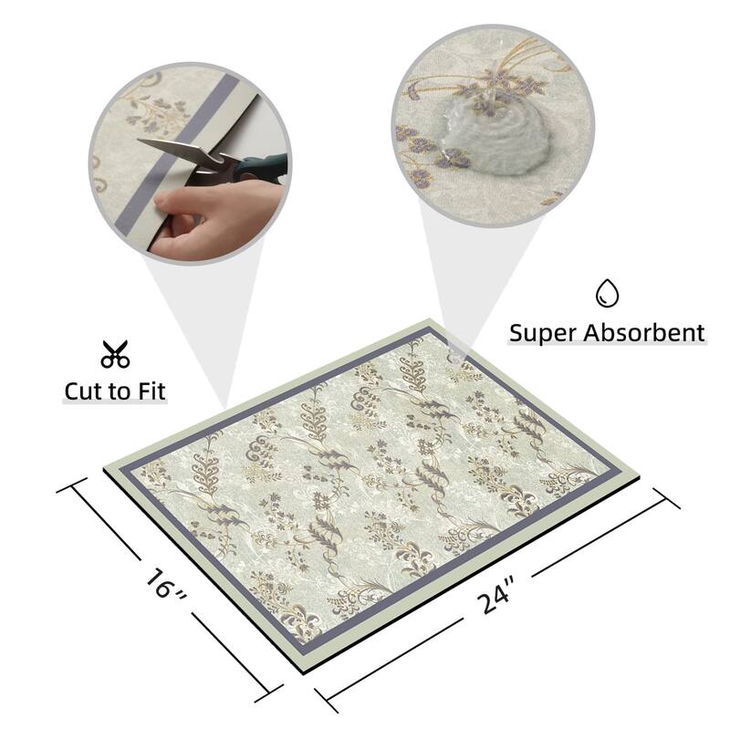 Bath Mat Rug-Thin Quick Dry