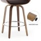 preview thumbnail 121 of 186, 26"/29" Faux Leather Swivel Bar Stools, Wood Counter Stool