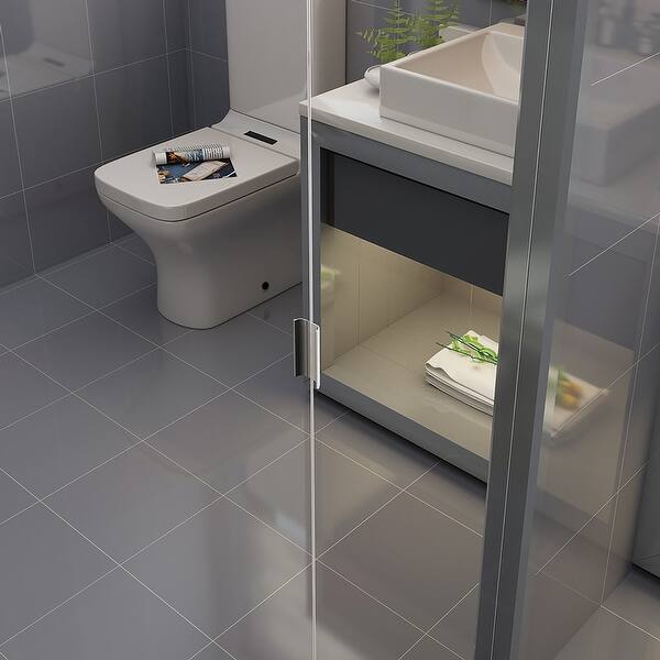 Colonial Elegance Frameless Mirror Bi Fold Closet Door White 30x80 5 On Sale Overstock 32126407