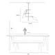 preview thumbnail 36 of 45, Modern Multi-Light Large Black Gold Sputnik Chandelier Metal Pendant Lights for Dining Room