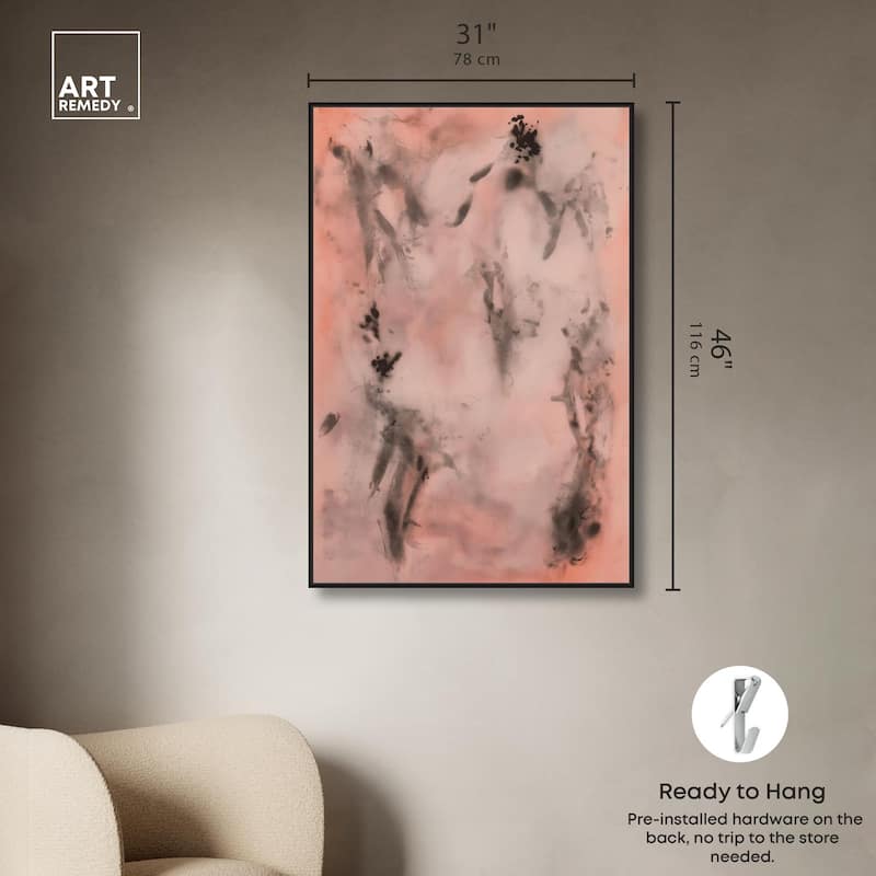 Ink Wash Canvas by Art Remedy