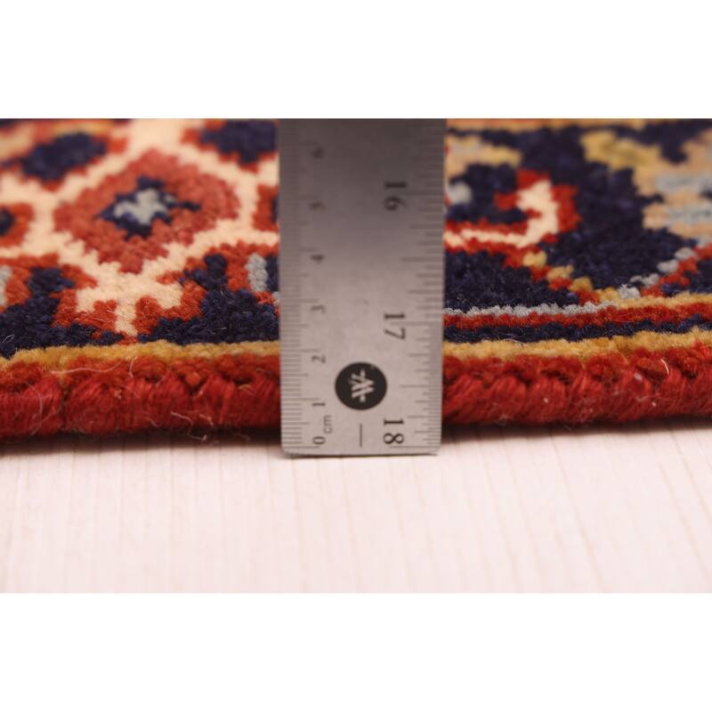 ECARPETGALLERY Hand-knotted Serapi Heritage Dark Copper Wool Rug - 2'6 x 16'0