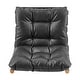 preview thumbnail 22 of 28, NPD Furniture Oswald Faux Leather Tufted Accent Chair