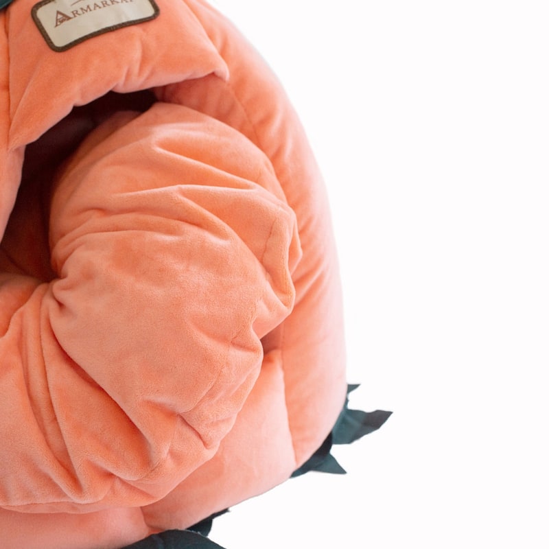 Cat Bed PumpkIn Shape - 20"(L) x 20"(W) x 16"(H)