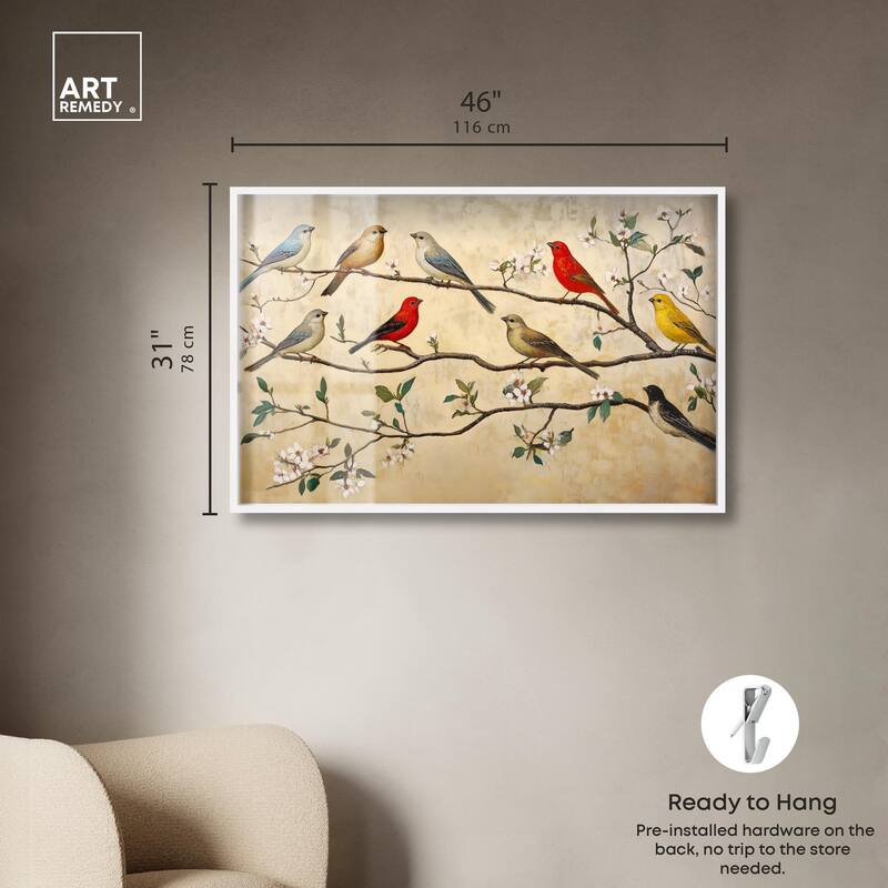 Arboreal Aria II Shadowbox by Art Remedy