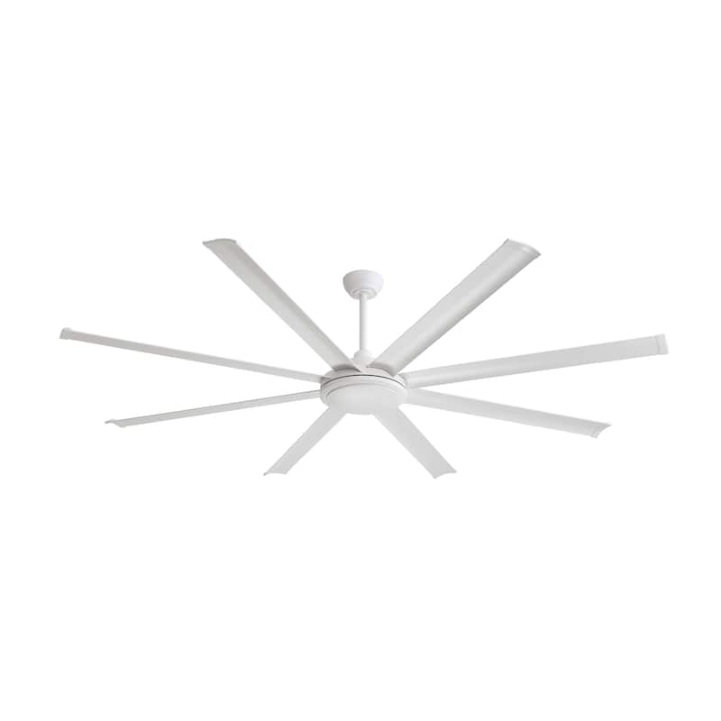 MLiAN 80" 8- Aluminum Blades DC indoor Ceiling Fan with Remote - 80