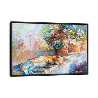 iCanvas "Felix The Boss" by Leon Devenice Framed Canvas Print - Bed ...