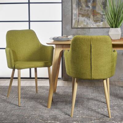 Mid Century Modern Dining Chairs Green Family Party Dining Chairs