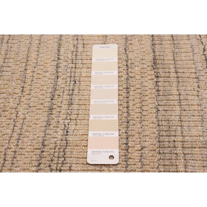 ECARPETGALLERY Hand Loomed Kashkuli Gabbeh Ivory Wool Rug - 8'0 x 9'10