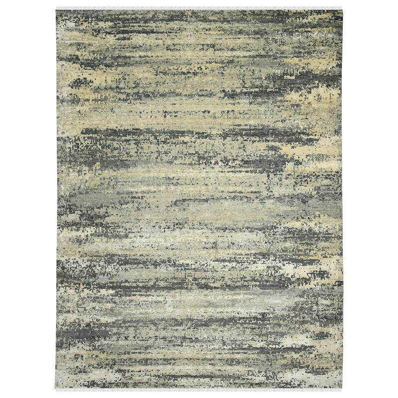 Mystique Gallo Modern & Contemporary Abstract Hand-Knotted Area Rug