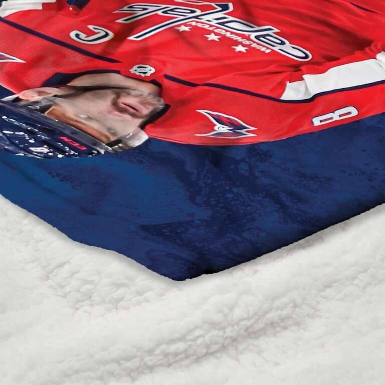 NHL Player Silk Touch Sherpa Throw Blanket