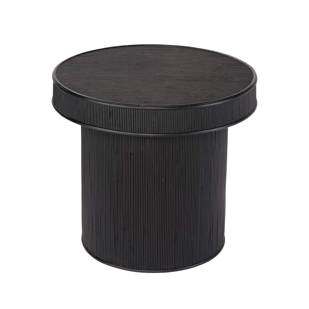 Alden Decor Eden Bamboo Side Accent Table