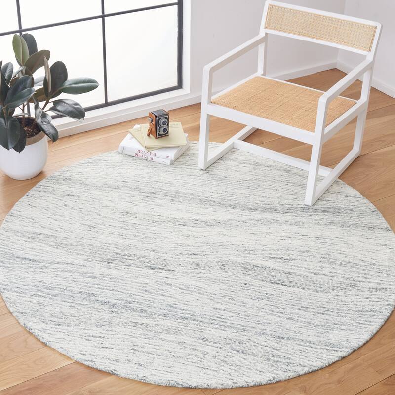 SAFAVIEH Handmade Metro Fetnete Modern Abstract Wool Rug