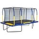 preview thumbnail 2 of 6, Machrus Upper Bounce 9' X 15' Gymnastics Style; Rectangular Trampoline Set with Premium Top-Ring Enclosure System