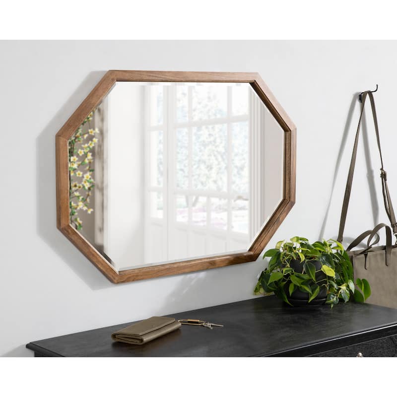 Kate and Laurel Hogan Framed Octagon Wall Mirror