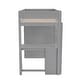 preview thumbnail 27 of 38, Merax Wood Loft Bed with Wardrobes and 2-Drawer Desk with Cabinet