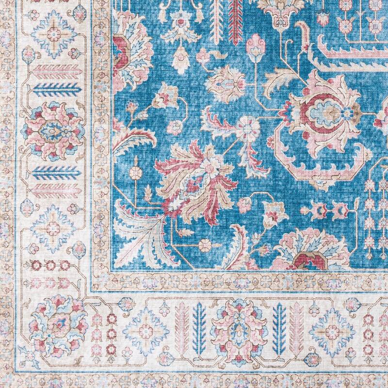 Livabliss Nydia Traditional Medallion Printed Area Rug