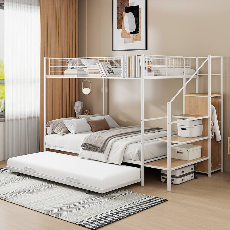 Twin Over Full Metal Bunk Bed