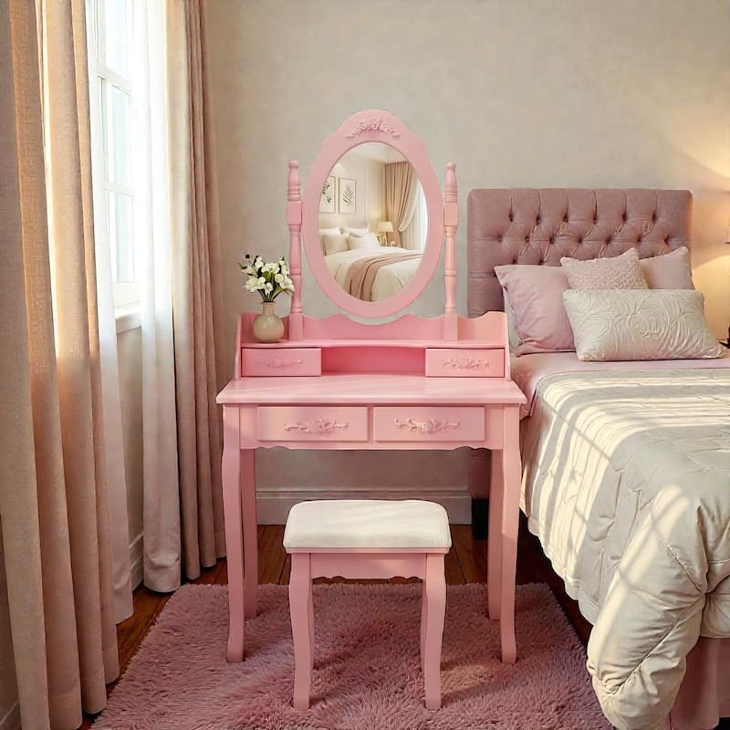 princess dressing table European Style Princess Bedroom Dressing Table
