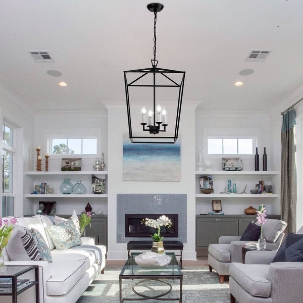 Large lantern style chandelier on sale