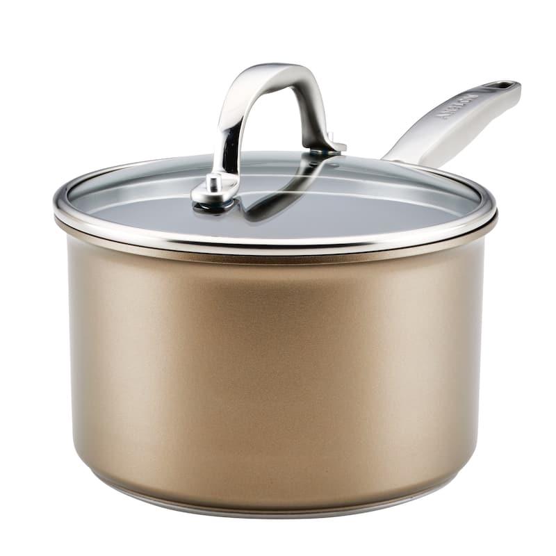 Anolon Ascend Hard Anodized Nonstick Saucepan with Lid