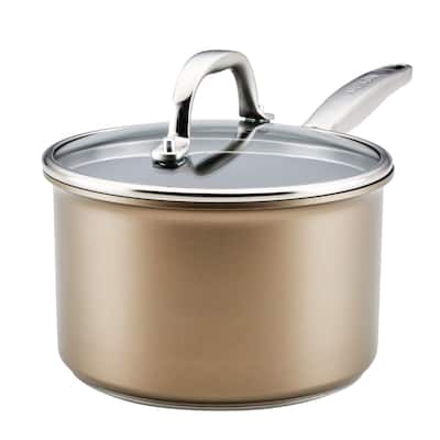 Anolon Ascend Hard Anodized Nonstick Saucepan with Lid