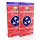preview thumbnail 1 of 6, Tennessee Flag Outdoor Cornhole Board Set Backyard 2x4 - Include Carrying Case