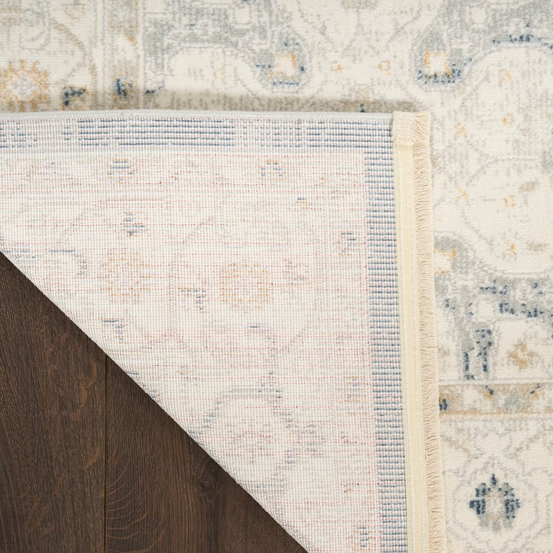 Nourison Pardis Indoor only Blue Persian Area Rug