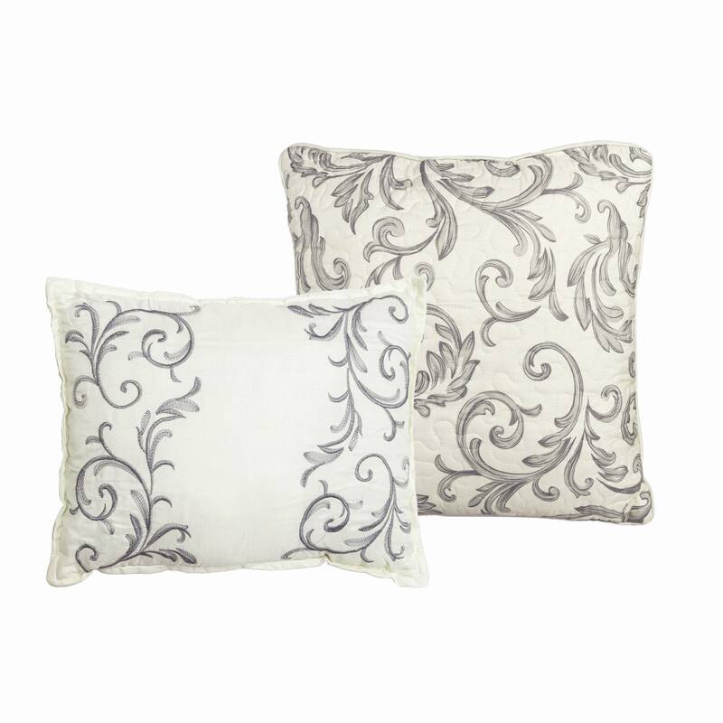 Marisol Printed Microfiber 7-piece Bedspread Quilt Coverlet Set