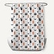 preview thumbnail 1 of 1, Halloween Halloween Critters Shower Curtain Traditional Orange
