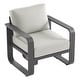 preview thumbnail 37 of 122, Spruce & Spring Outdoor Patio Furniture Set Aluminum Sofa Accent Chair