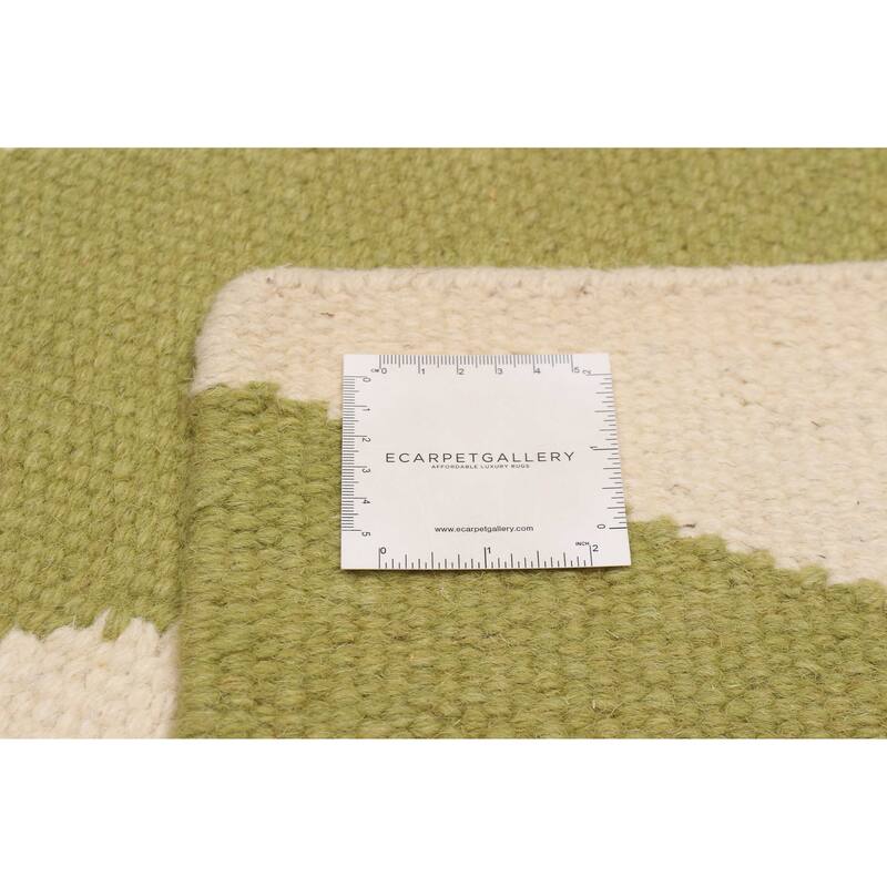 Ankara Olive Kilim 5'0" x 7'11" - 5'0 x 7'11
