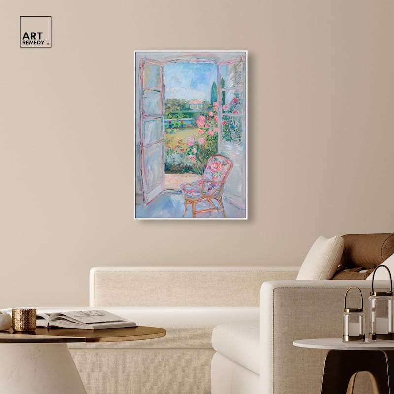 Whispers of Giverny Canvas by Art Remedy