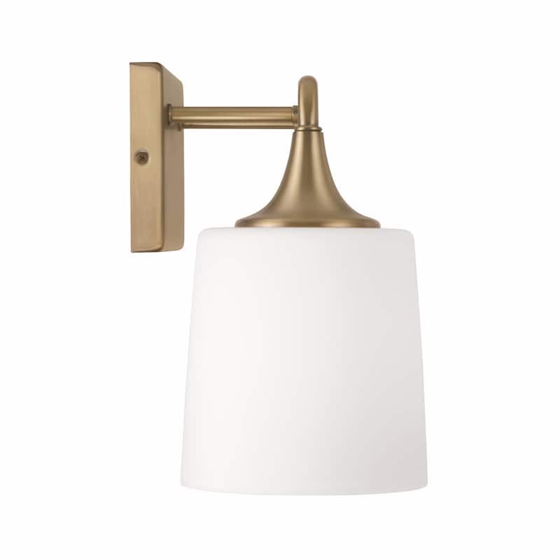 Presley 4-light Bath/ Vanity Fixture w/ Soft White Glass