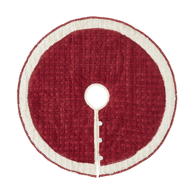 Kringle Chenille Tree Skirt 36 - 36 in