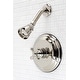 preview thumbnail 12 of 11, Kingston Brass Restoration Single-Handle Pressure Balanced Shower Faucet