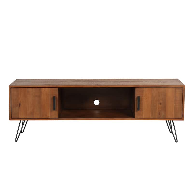 Middleton Reclaimed Solid Wood Hairpin leg 60" TV Console