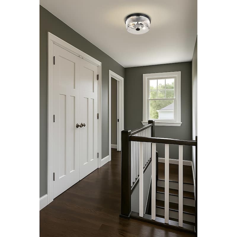 Nuvo Lighting 60/8608 Grayson 2 Light 14" Wide Flush Mount Bowl