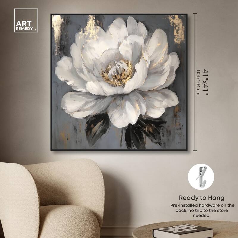 Ivory Incarnation I Canvas by Art Remedy