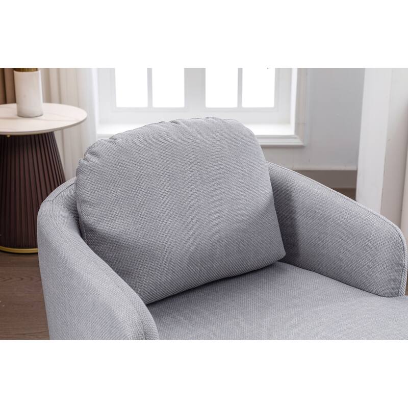 Fabric Swivel Accent Chair