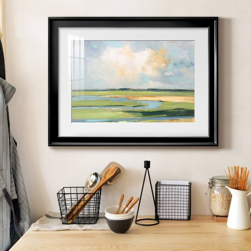 Pastel Horizon II Premium Framed Print - Ready to Hang