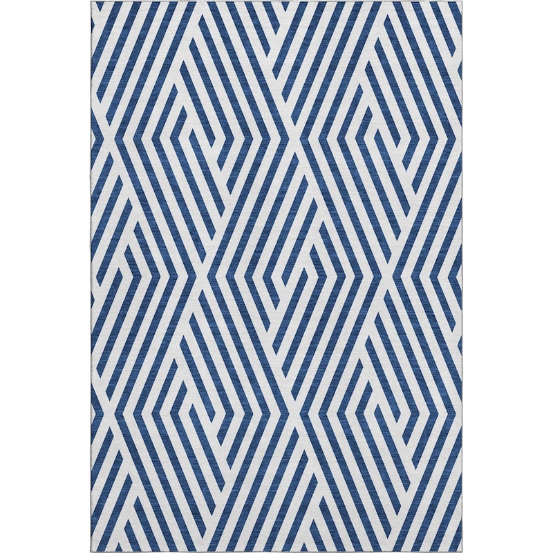 Premium Washable Super Soft Contemporary Geo Mayfield Rug