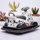 preview thumbnail 34 of 36, 12V Electric Bumper Car for Kids Ages 3-5, 360° Spin Ride-On with LED Lights, Collision Sounds, Horn & Music, Dual Motor Drive